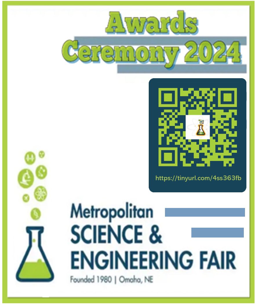 We are still reeling from the incredible presentations by our #studentscientists! Awards are this Tuesday, 4/26/24 at 6:45 pm @LauritzenGarden but you can also follow along with the fun on our live stream! #MSEF24 tinyurl.com/4ss363fb