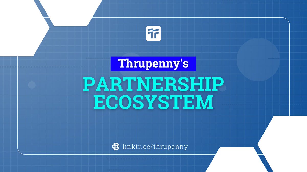 Partnership is built brick-by-brick 🧱 Explore #Thrupenny's dynamic #PartnershipEcosystem and unlock the key collaborations shaping its #DeFi journey. Read more here 🎲 bit.ly/48PmaLZ