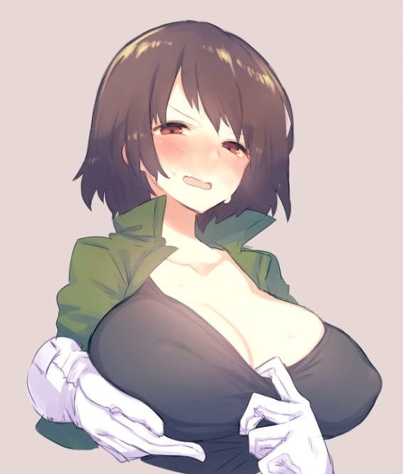 >>

[Reader] tugged on Chara's shirt from behind, feeling her larger than usual chest as she seemed to sweat and get uncharacteristically flustered.

"H-Hey idiot! Th-The hell are you doing?!"

#LewdRp #OpenRP #NsfwRp