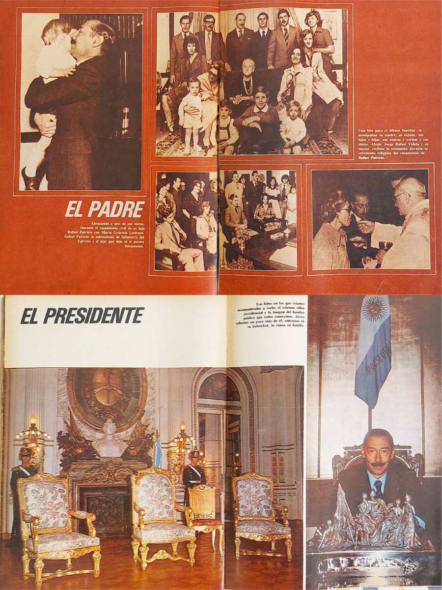 La parte cívica de la dictadura cívico-militar también consistía en cosas como estas: la utilización de los medios masivos de comunicación para la creación de narrativas humanizantes que sirvieran para distraer y ocultar los horrores que estaba viviendo el país. #NuncaMás