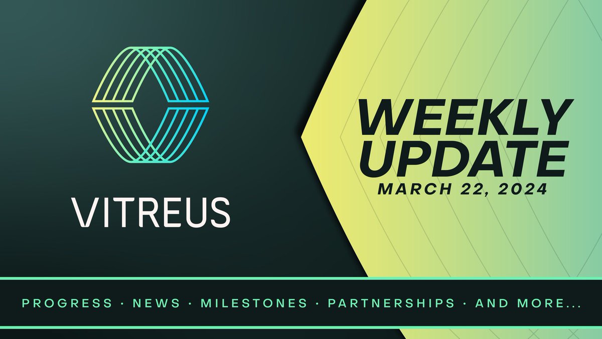 📣 BUILD UPDATE

This week’s focus has been all hands on deck polishing the VTRS claiming, vApp, vNodes, vGovern, and Explorer! 

As Mainnet draws closer, we are drafting our transition roadmap for the community on what to expect over the coming month. We will share this “Road to