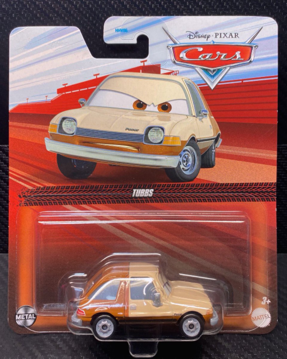 MATTEL CARS (2023): TUBBS PACER #カーズ2 に登場するペッパー