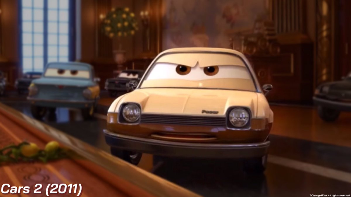 MATTEL CARS (2023): TUBBS PACER #カーズ2 に登場するペッパー