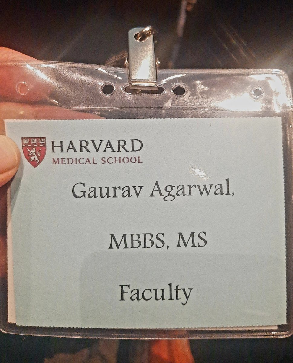 Honored to speak at #Tech&Innovation in HnN #EndocrineSurgery course of Harvard Medical school @harvardmed Massachusetts Eye Ear Infirmary Lot of exciting new technologies discussed @mededuup @ChiefSecyUP @RadhaKDhiman @myogiadityanath @drskyind @mansukhmandviya @Sandeep_1966
