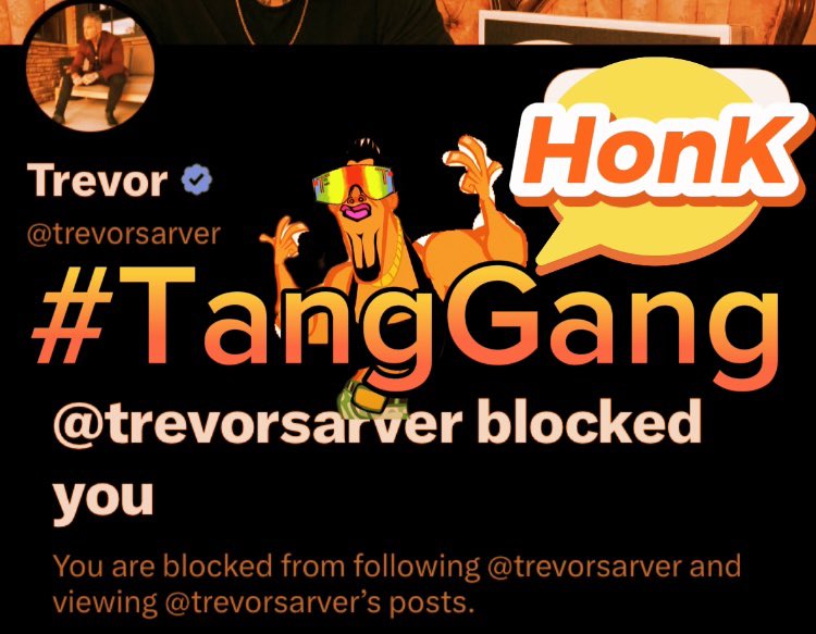 Blocked by another $DWB sucking Maxi Retard who can’t handle the truth about not knowing sweet fuck all about #RealDefi 

Body count already at 2 & my day is just getting started

Who wants to be next?

Bring your gatekeeping Toxicans here to die folks

#TangGang 🍊🧡 #LetsGrove