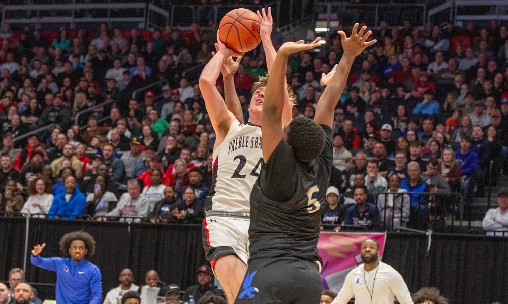 Preble Shawnee falls in state semifinals

⁦<a href="/PS_Arrows/">Preble Shawnee Arrow Athletics</a>⁩ ⁦<a href="/PSBoysHoops/">Preble Shawnee Boys Basketball</a>⁩ ⁦<a href="/masonshrout5/">mason shrout 🤍</a>⁩

daytondailynews.com/sports/preble-…