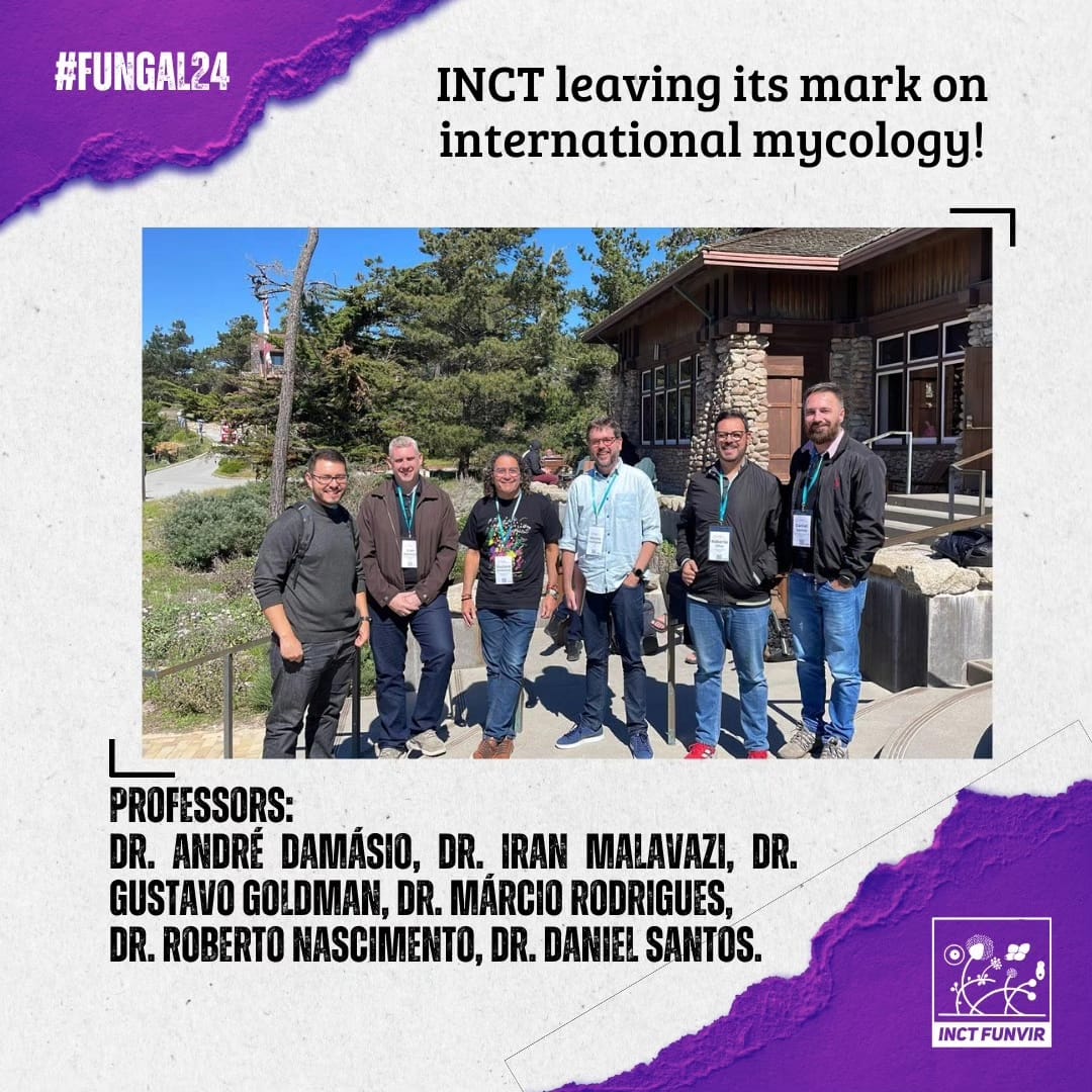 IFunvir's tweet photo. , at the Asilomar Conference Grounds in Pacific Grove, CA, celebrated advancements and innovations in fungal genetics. 💡 INCT is leaving its mark on international mycology! 🌎🔬 #BrazilianFungalResearch #INCT #InternationalMycology https://t.co/RrVJrB77Qv