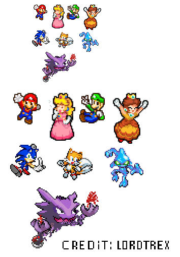 LordTRex5's tweet photo. Happy Late Mario, Pokemon, International Women's Day!.
#CustomSprites #SpriteSheet #Mario #Luigi #PrincessPeach #PrincessPeachShowtime #Daisy #Sonic #Sonicmovie3 #SonicAdvanced2 #PokemonDay https://t.co/MKNJAbpJkW