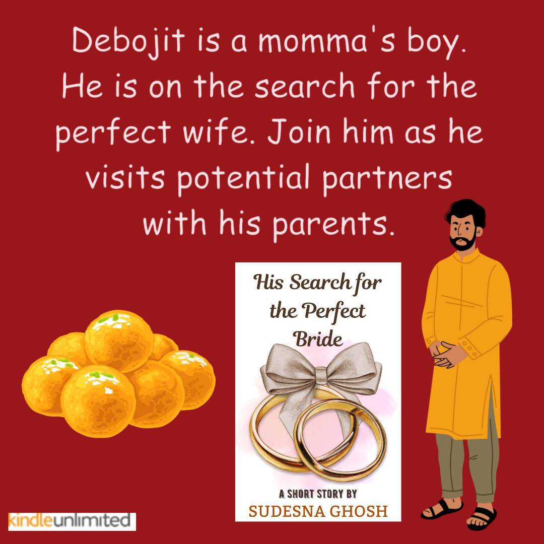 A fun #shortstory

amazon.in/Search-Perfect…

amazon.com/Search-Perfect…

amazon.co.uk/Search-Perfect…

#SaturdayVibes #india #arrangedmarriage #kindleunlimited #humor