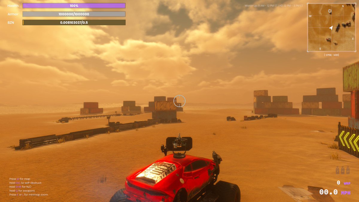 warriders's tweet photo. Time for another awesome event! Mine or die!

Like and retweet ⤵️

Warm-up: 11 AM - 12 PM ET 
High $BZN distro: 12 PM - 3 PM ET

🖥️Game Download: https://t.co/32SylDbBgA
🆓Free vehicle for all new players.

#P2E #GameFi #NFTs #blockchaingame https://t.co/kzmqE2TrOs