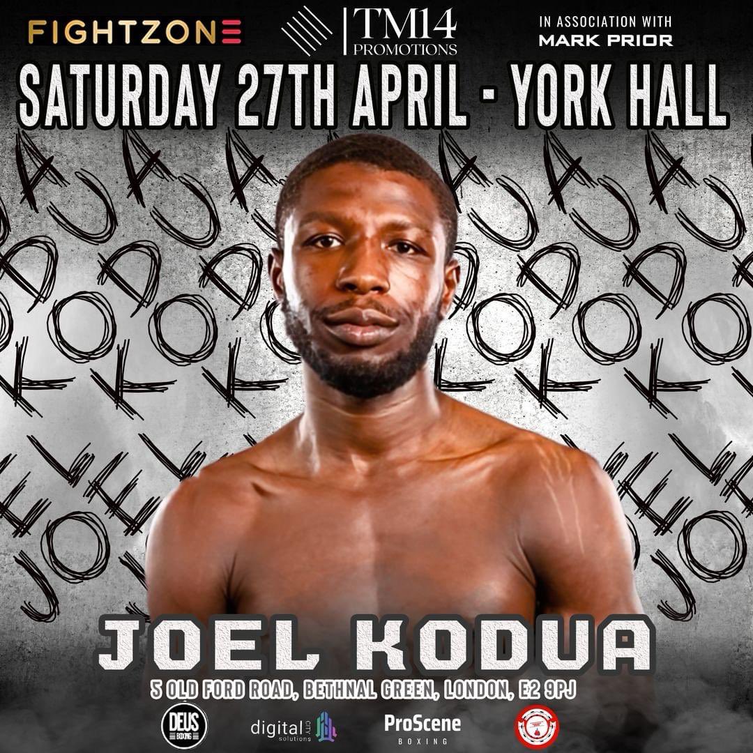 Time to get behind one our own. @joel_fk_ brother of academy star Gideon, is fighting at the iconic York Hall on the 27th April! If you ware interested in tickets message below and you will be contacted! 👀🥊⚒ @GhanaianHammers