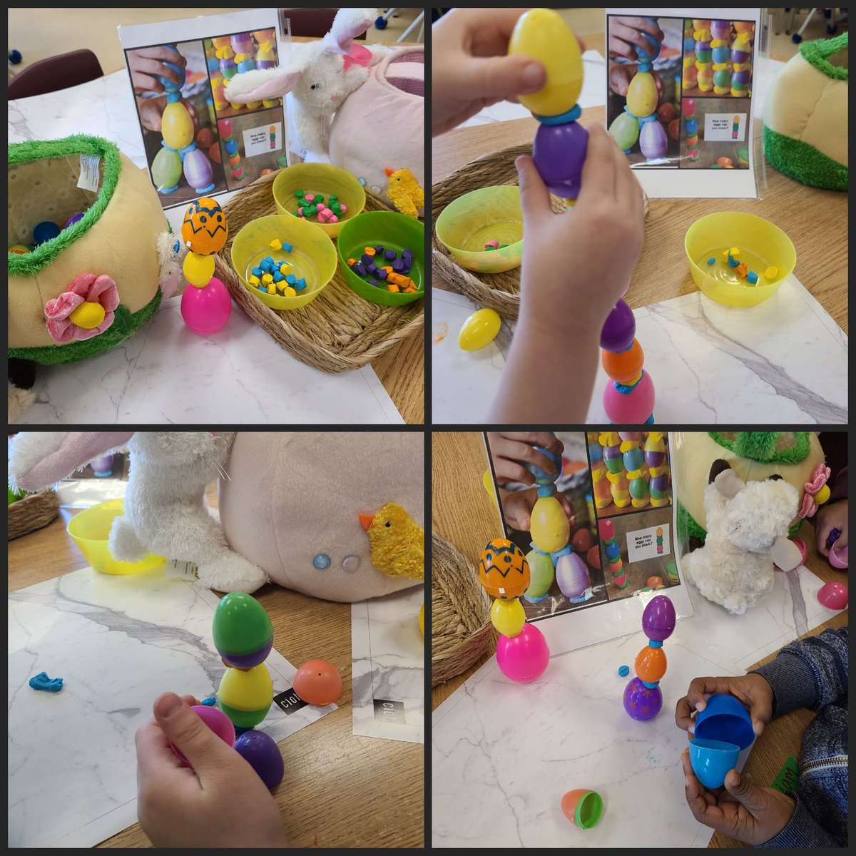 How many eggs can you stack? 
<a href="/StJeromeCES/">St. Jerome CES</a> #stemchallenge #fdk