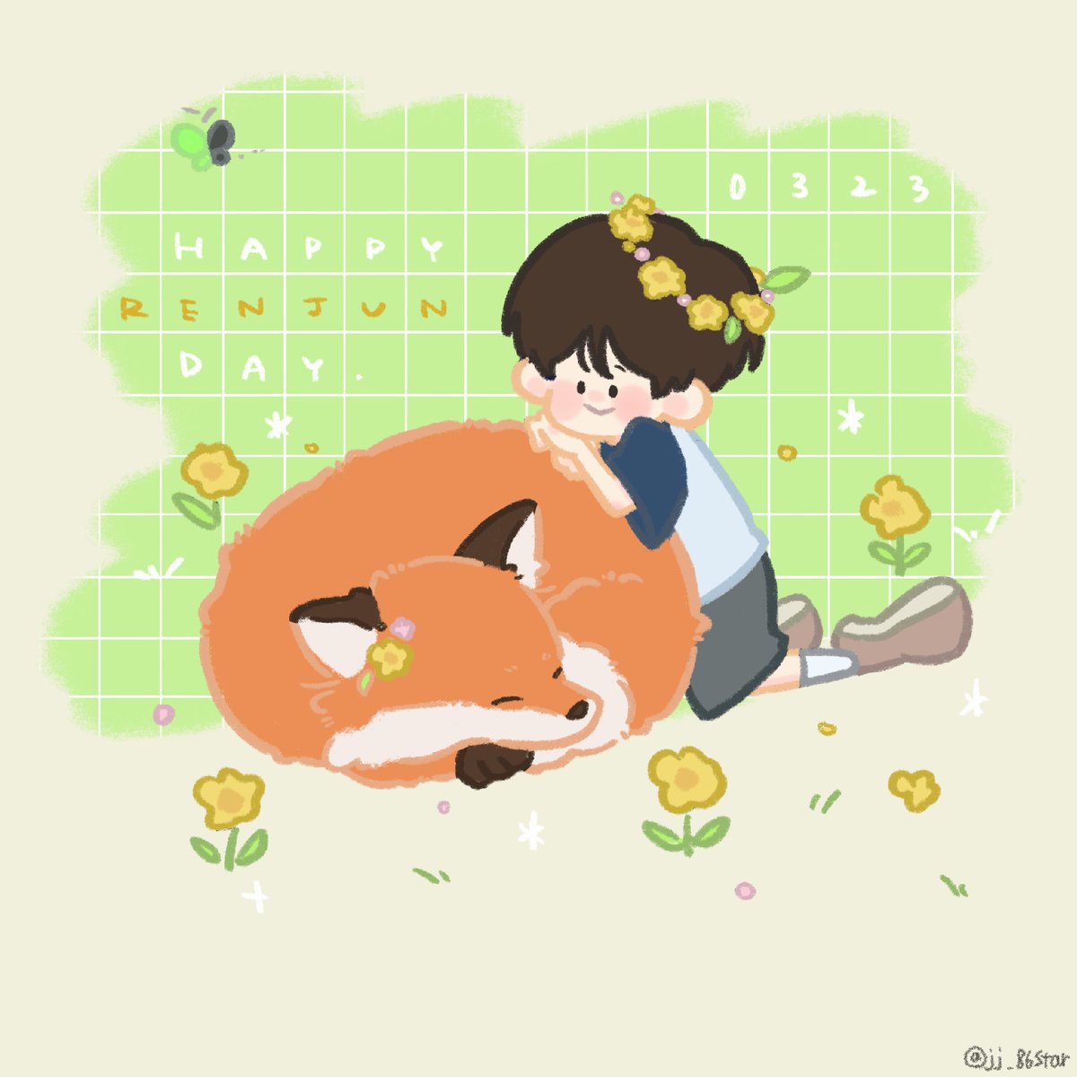 ✨🌼🫧🦊🫧🌼✨

#HAPPYRENJUNDAY
#24thSpringWithRENJUN 
#황런쥔생축너뒤에오천만런프있다
#런쥔이_생일이다요_히히