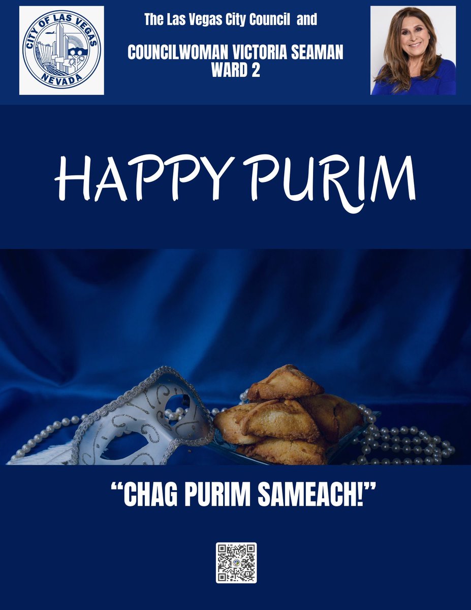 VictoriaDseaman's tweet photo. #lvcouncil #lvccward2 @cityoflasvegas
#PurimCelebration #JoyousTradition #JewishHeritage #CommunityUnity #PurimSpirit #CelebratingSurvival #FestivalOfEsther #FeastAndFestivities #ChagSameach https://t.co/Wb5UFitnMw