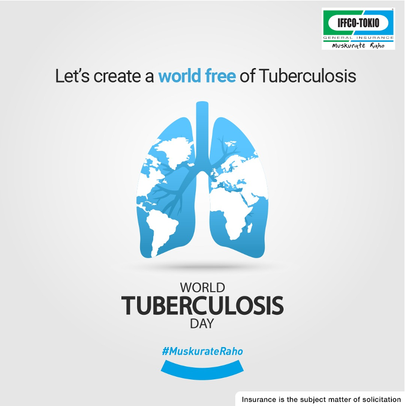 Together, we can raise awareness and fight against tuberculosis. #WorldTuberculosisDay #IFFCOTOKIO #MuskurateRaho