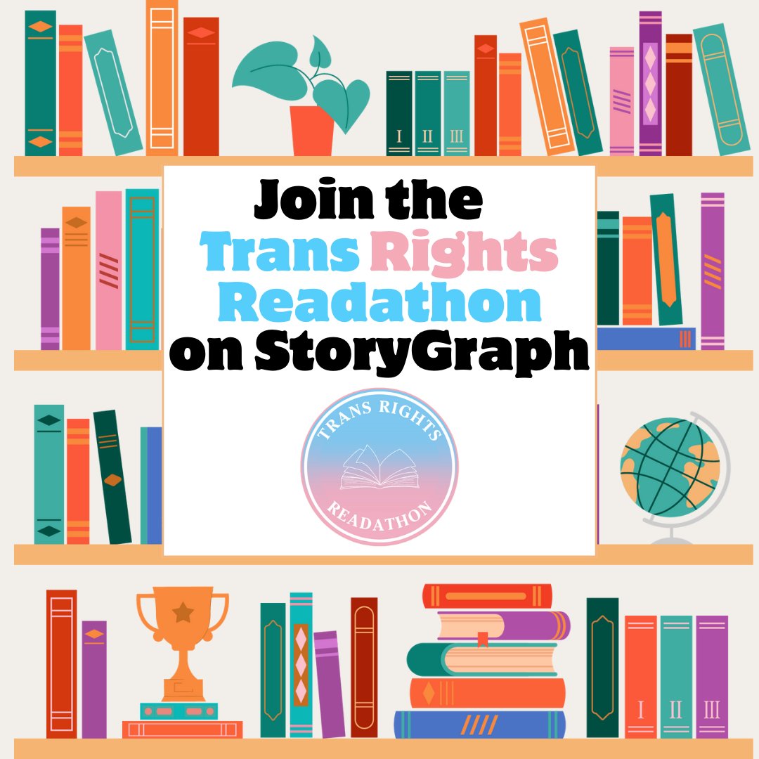 We are just 50 people away from hitting 1,000 participants for our #TransRightsReadathon <a href="/thestorygraph/">The StoryGraph</a> challenge! #booktwt 

Storygraph is a great place to get #TRR24 recommendations &amp; share them with the community! 
Join us today app.thestorygraph.com/reading_challe…