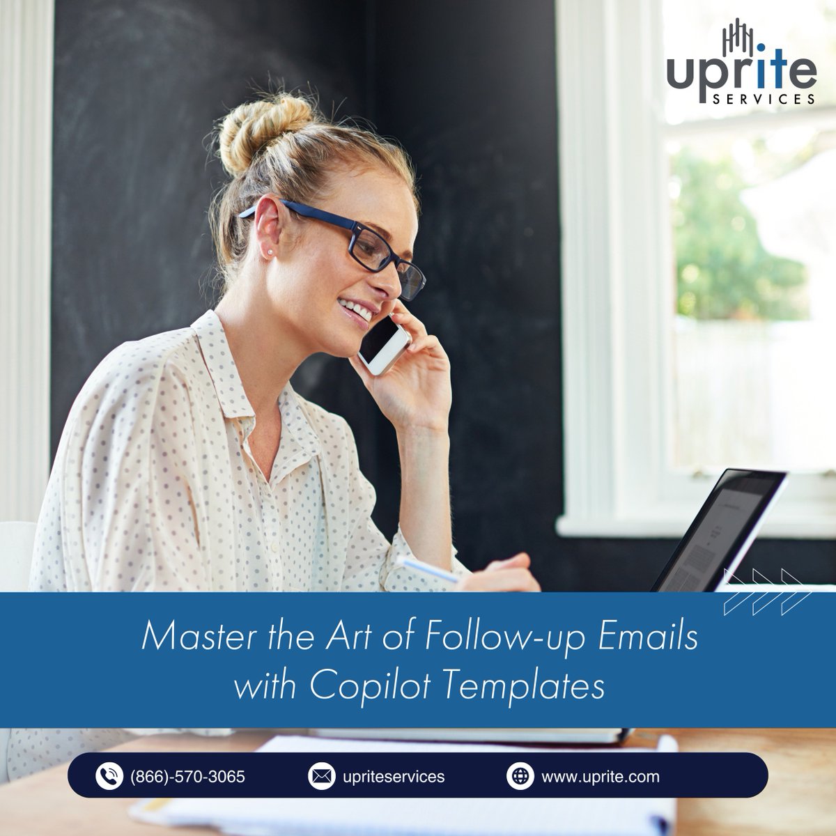 UpriteServices's tweet image. Streamline follow-up emails with Copilot! 📧 Customize templates for reminders &amp;amp; nudges in Outlook. Just add context, and Copilot fills in details for clear, concise messages. #Productivity #EmailAssistant