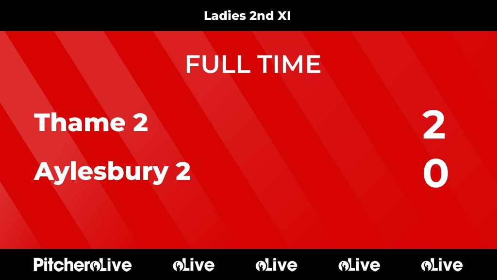FULL TIME: Thame 2 2 - 0 Aylesbury 2
#THAAYL #Pitchero
aylesburyhc.com/teams/144650/m…