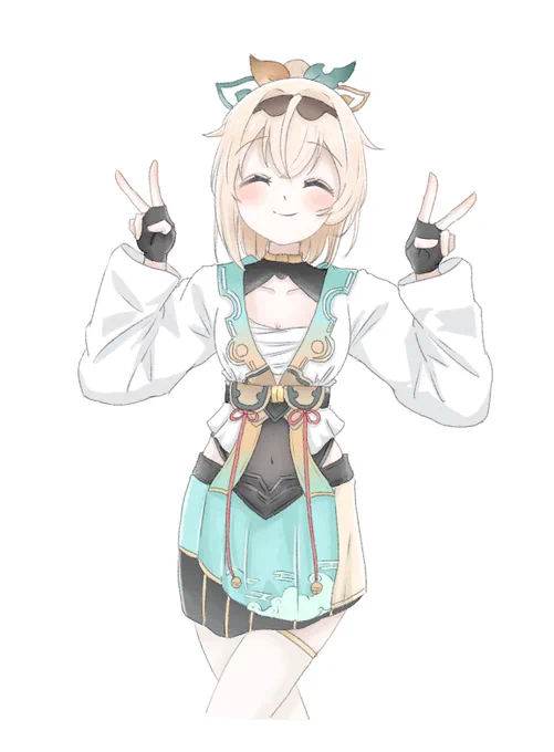 ピースでござる #いろはにも絵を 