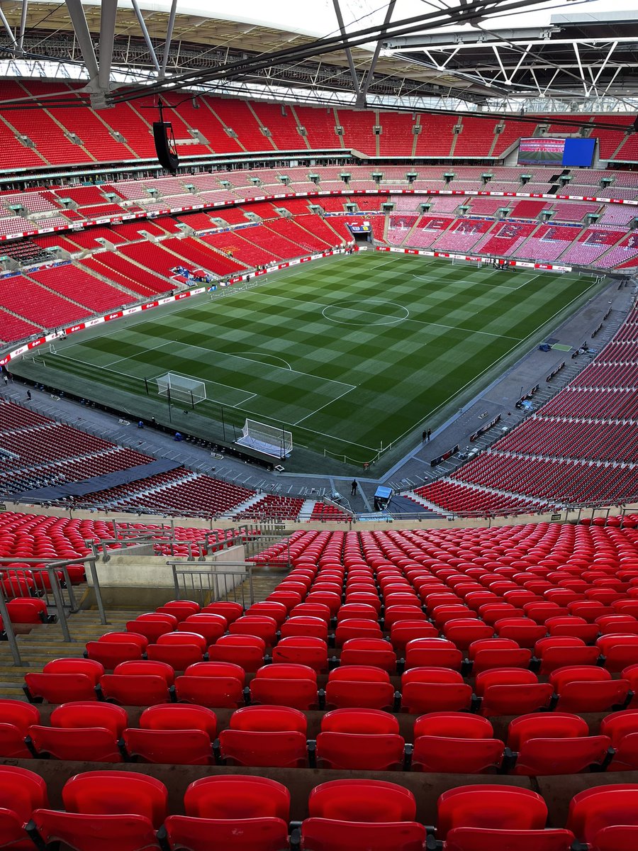 Awaiting the teams……. England Vs Brazil