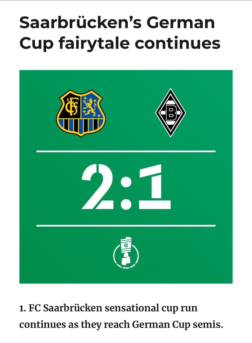 Wow what a year 2024 is turning out to be! It’s a lot already & we’re only a quarter into the year 🙆🏾‍♂️ - Mainz U19s at UEFA Youth 🏆❤️ - 1. FC Saarbrücken DFB Pokal 🏆🔥 - DFB switching to Nike 😲 🥃 ☁️📍🇿🇦 gutenmorgen.co.za