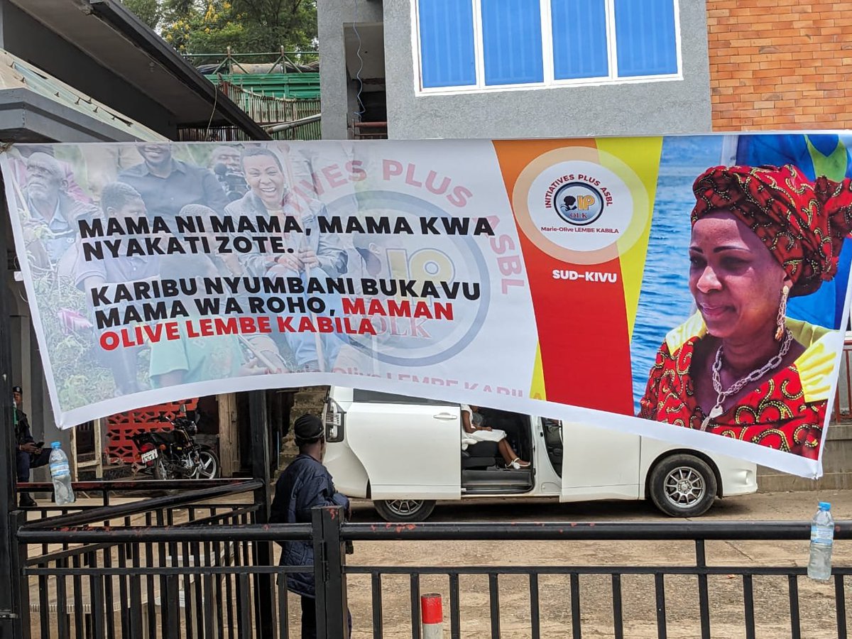 MAMA NI MAMAN
. MAMA KWANYAKATI ZOTE
KARIBU NYUMBANI BUKAVU MAMAN WA ROHO
MAMAN OLIVE LEMBE KABILA
   JE VOUS AIME ET MERCI POUR VOTRE ACCUEIL CHALEUREUX