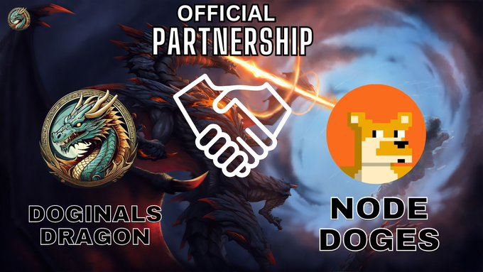 We have just partnership with <a href="/DoginalsDragon/">DoginalsDragon🐉Free Mint</a>
 
In celebration we are giveaway 5 dragon nft

To participate:
- Follow <a href="/thenodedoges/">NodeDoges ◉ 🍊,💊</a> &amp; <a href="/DoginalsDragon/">DoginalsDragon🐉Free Mint</a>
- Join t.me/DoginalsDragon
- Like &amp; RT
- Tag 3 doginals people

#doginals #YearOfTheDragon #Nodedoges