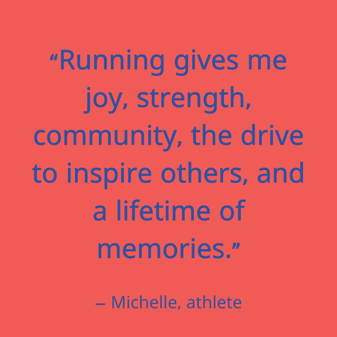 'Running gives me joy, strength, community, the drive to inspire others, and a lifetime of memories.' Thanks @RUNderfulworld, and see you on race day! #boston10kforwomen #boston #running