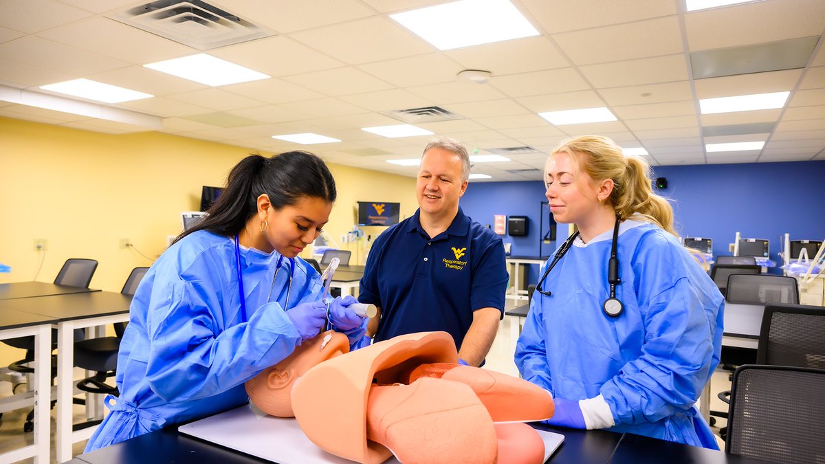We are now enrolling students in our Respiratory Therapy program for the fall 2024 semester! Join us for a virtual info session on March 25 or in person during one of our upcoming open house events on April 6 or April 13. Register: medicine.wvu.edu/respiratory-th…