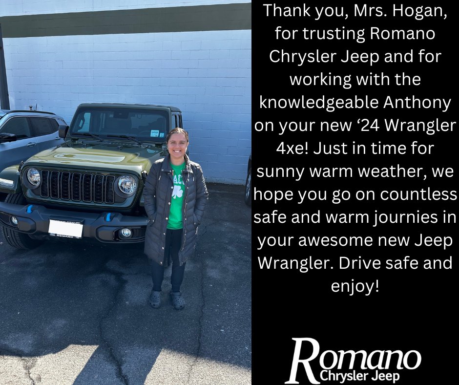 RomanoJeep's tweet photo. #Jeep #Wrangler #4xe #RomanoChryslerJeep #RomanoAutoGroup #RomanoAutoDealerships #RomanoChryslerJeepFamily https://t.co/xyk1QlTAtg