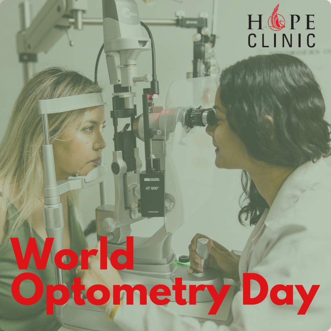 'Happy World Optometrist Day to our incredible Dr. Amita Patel at HOPE Clinic! 🌟 Your dedication to eye health and patient care is truly inspiring. Thank you for helping us see the world more clearly! 👓 #WorldOptometristDay #HOPEClinic #EyeHealth #Gratitude'