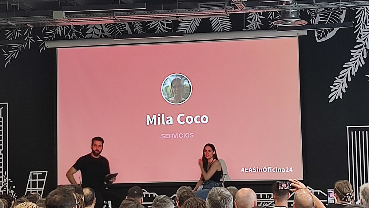 El nuevo fichaje <a href="/sabandijersclub/">Sabandijers 🦎 Negocios Online</a> da charla en #EASinOficina24 <a href="/MilaCocop/">Mila Coco</a>