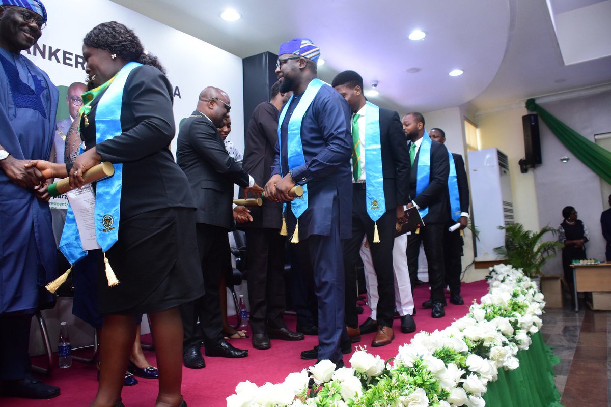 cibnigeria's tweet photo. A heartfelt congratulations to the Inductees, Chartered Bankers, MICB, and ACIB! Remember, the sky is just your starting point —keep reaching for new heights and soaring to even greater success! 

Congratulations 🎉🎉🥳

#CIBNInduction
#2024StreamOne https://t.co/3s6z2HssZm