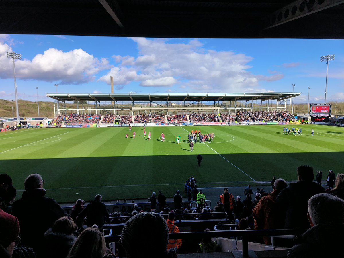 NTFCNicky's tweet photo. Here we go then, netball this morning and football this afternoon. COYC!!! #ntfc https://t.co/4ZpWKM5EGc
