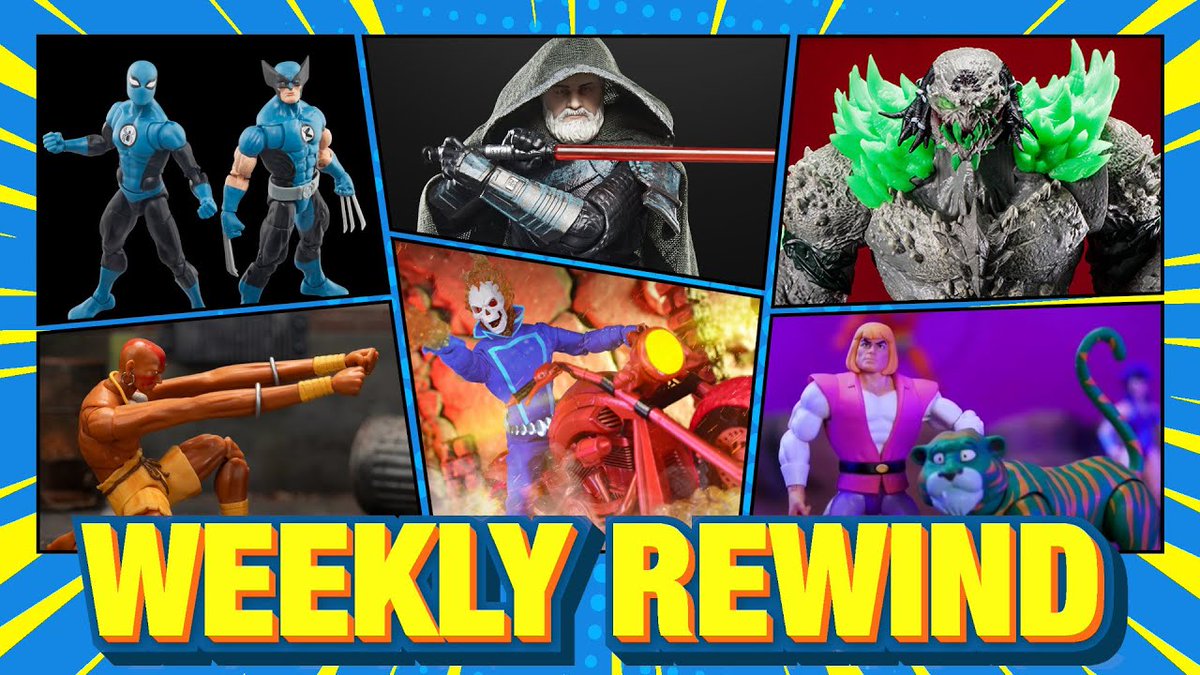 Weekly Rewind! Ep14: Marvel Legends Star Wars MOTU TMNT Street Fighter DC more! #news dlvr.it/T4W29x