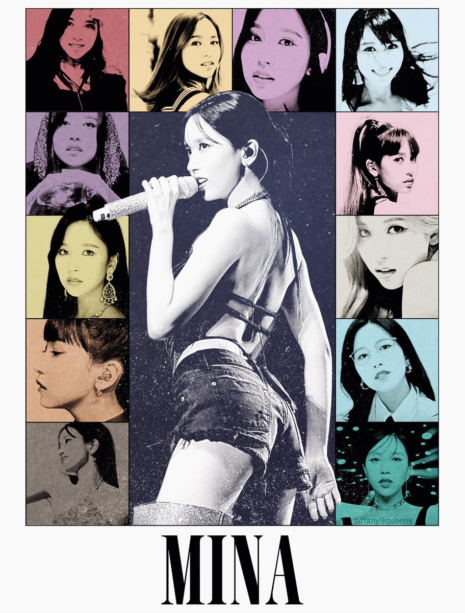 Mina eras poster 🐧 #MINA #TWICE #미나 #트와이스 #TwiceFanart #HappyMINAday 🎂