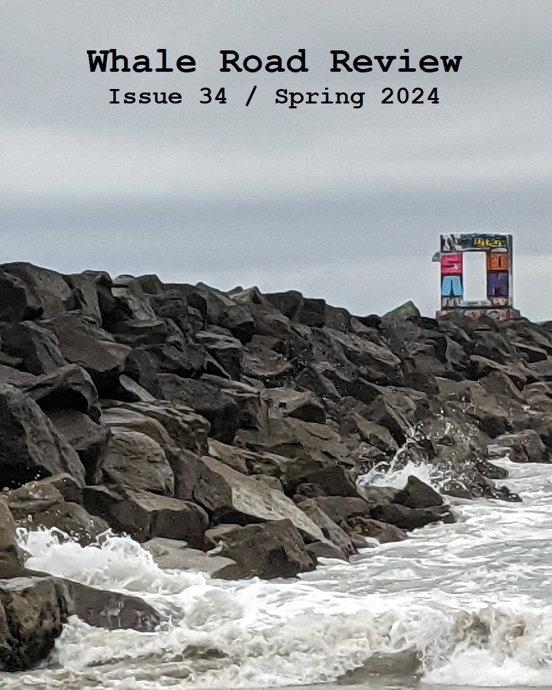 The Spring 2024 issue of Whale Road Review welcomes you to Hell—or at least that’s where a teacher told the first poem’s speaker he’d go if he was bad—and sneaking a Wonder Woman comic to Sunday School was bad... whaleroadreview.com/issue-34-sprin…