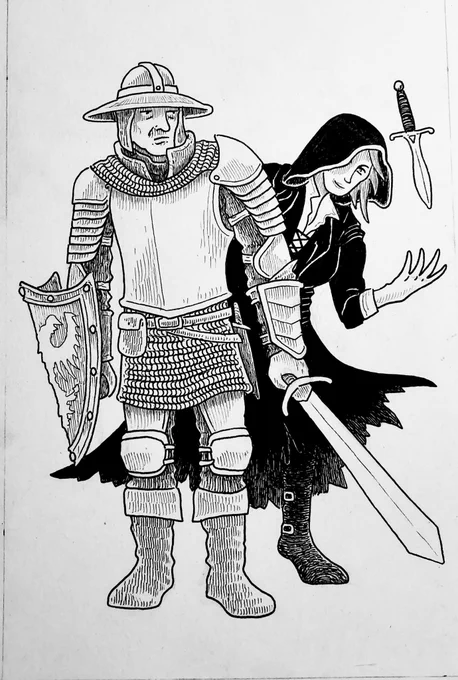 Some fantasy/ rpg character commissions. 