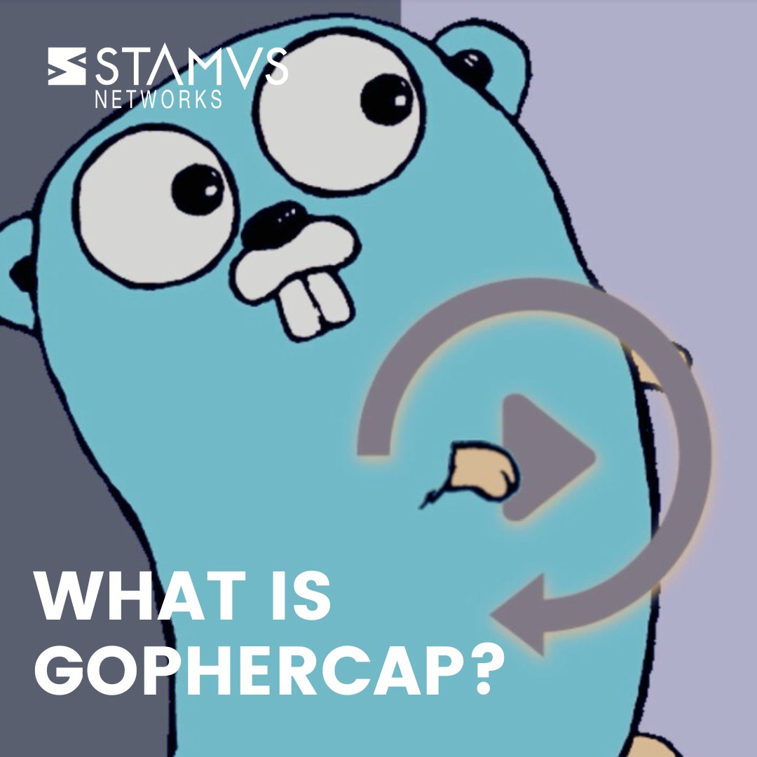 StamusN's tweet photo. #GopherCAP is a Golang-written PCAP manipulation tool that leverages #Google’s GoPacket library. Developed by Stamus Networks, GopherCAP started with #PCAP replay and now offers PCAP filtering and SMB Lateral Detection. Learn more: https://t.co/Td6ORFhAUo https://t.co/J0Ryyk3w88