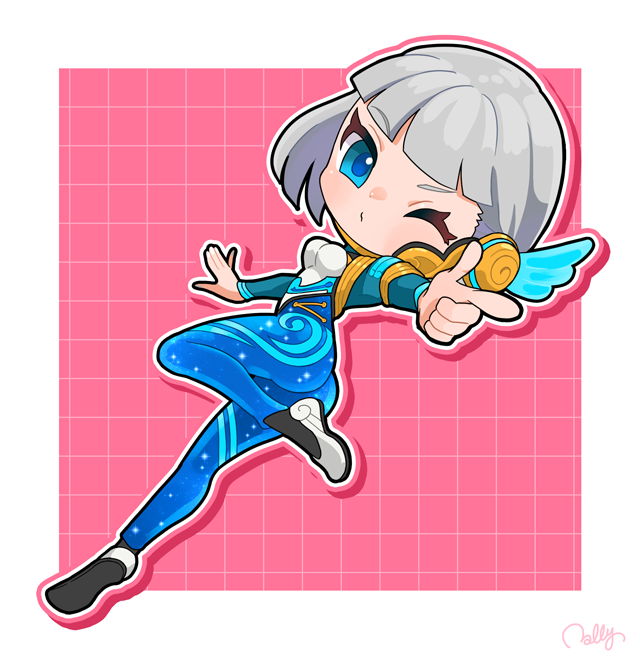 このスキンに一目惚れして使うようになったぐらい大好きのスクリム観ながらお絵描きしました。明日も楽しみ!#OverwatchFanart#Overwatch2 