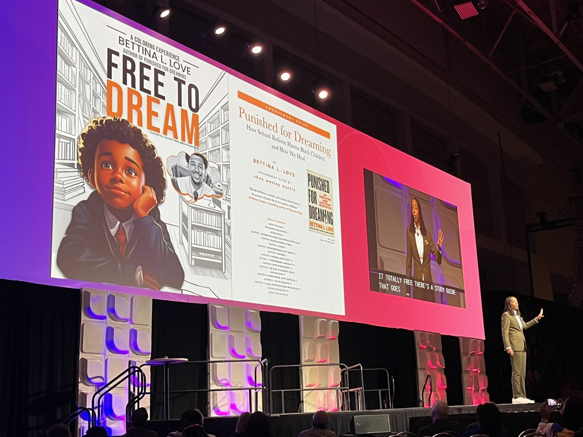 Amazing kickoff to <a href="/ASCD/">ASCD</a> with @BLoveSoulPower. What a powerful message.