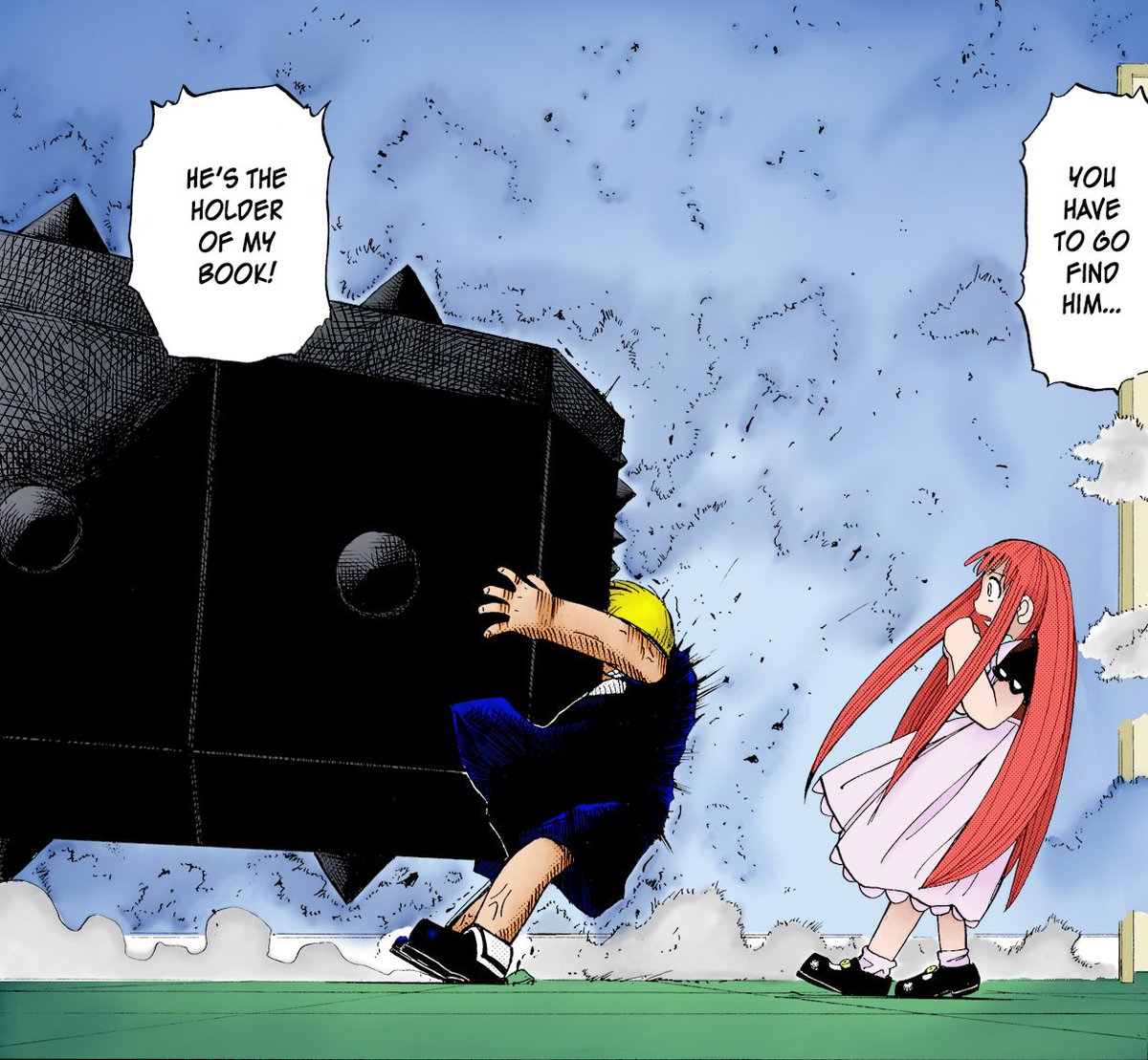 meneskun's tweet photo. Level 35 - Page 20
(Credits to @ZatchBellGamerX and its team for the translation and quality page version)
#Gash #GashBell #KonjikiNoGash #ZatchBell #Zatch #Manga #MangaColor #design #Project #ガシュー #金色のガシュー https://t.co/sd7F6HrChl