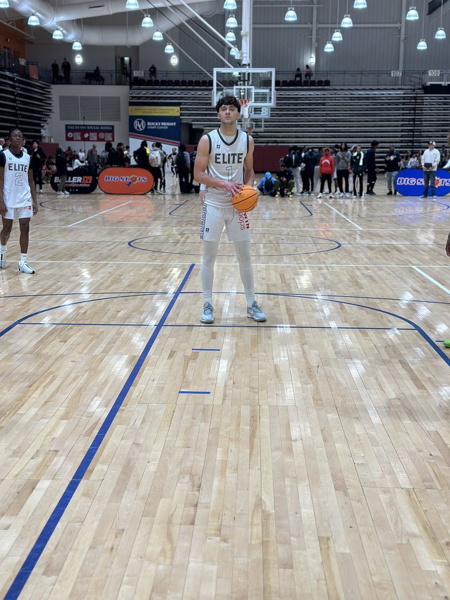 Ben Denby 6’7 forward for <a href="/TWINHoopsElite/">TWIN Hoops Elite</a> skilled forward that can step out on perimeter knockdown shots , has good basketball IQ , sets good screens/ physical in the lane #BIGSHOTS #NCTipOff
