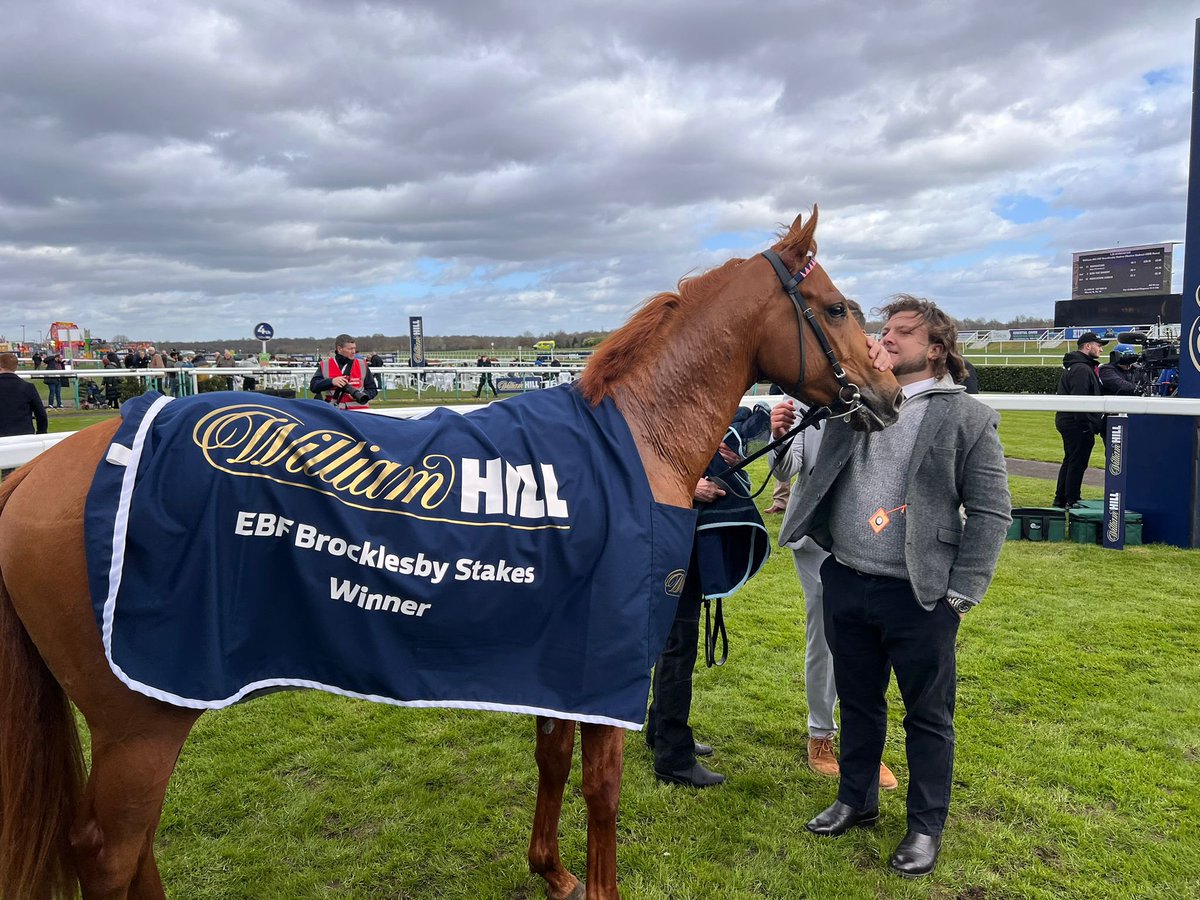 Farwestfarm's tweet image. WINNER!!! Homebred colt “Zminiature” takes the Brocklesby Stakes at Doncaster Racecourse for Dylan Cunha and great clients and friends of the farm the Sarkar Family. Jamie Lloyd bought the dam “Zmile” in foal to Territories and he was born, raised and broken in here at the farm!
