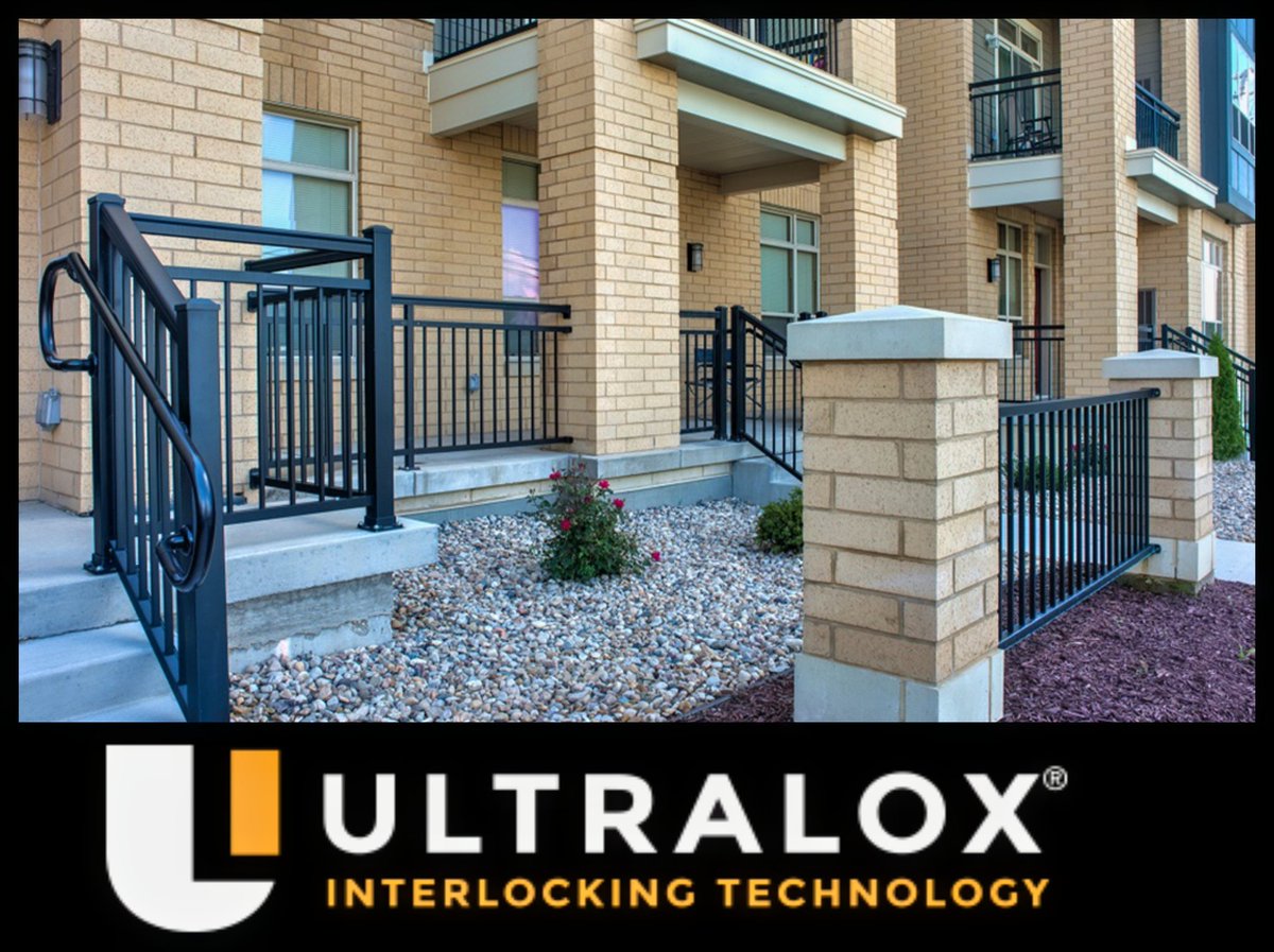FillMershon's tweet image. ultralox.com/penco-access-c…
Ultralox Interlocking™ Technology produces premier aluminum railing on demand with our patented interlocking technology.
#PencoAccessControl #ultraloxinterlockingtechnology #AluminumRailing #Texas