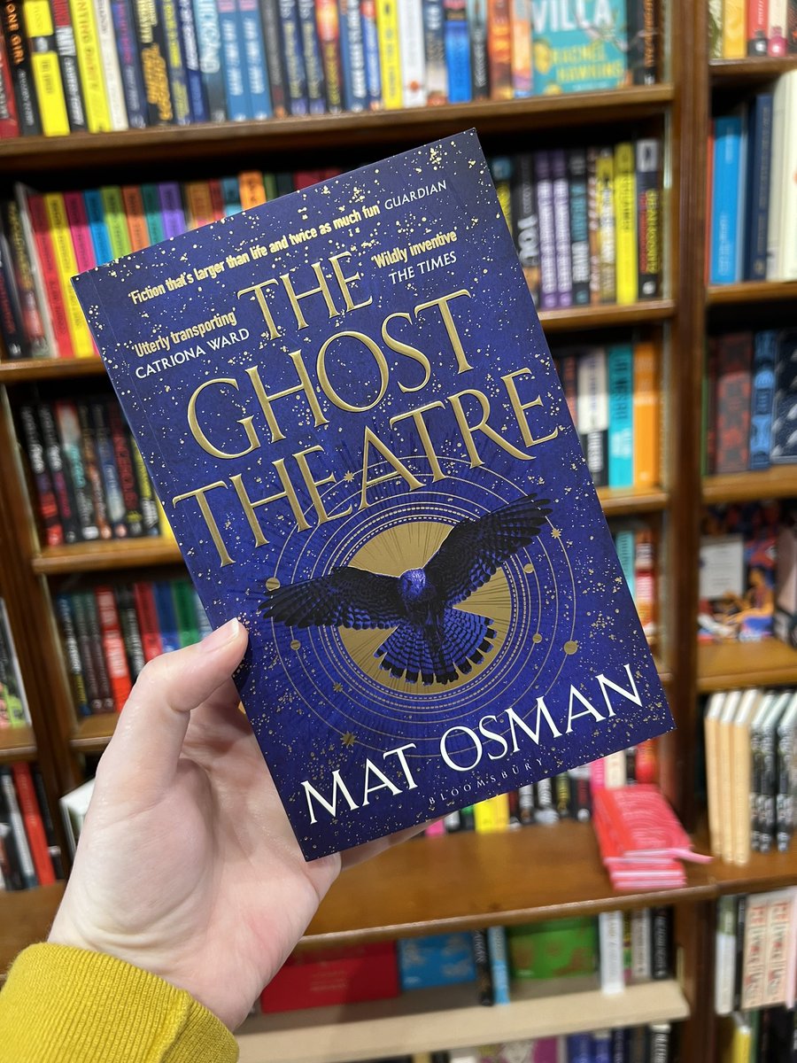 #TheGhostTheatre by @matosman is out on 28th March, but if you order your copy with us by Tuesday you can get your hands on a pre publication and signed and dedication edition. Order here👇 welbooks.co.uk/shop/p/xpzdz21… @BloomsburyBooks