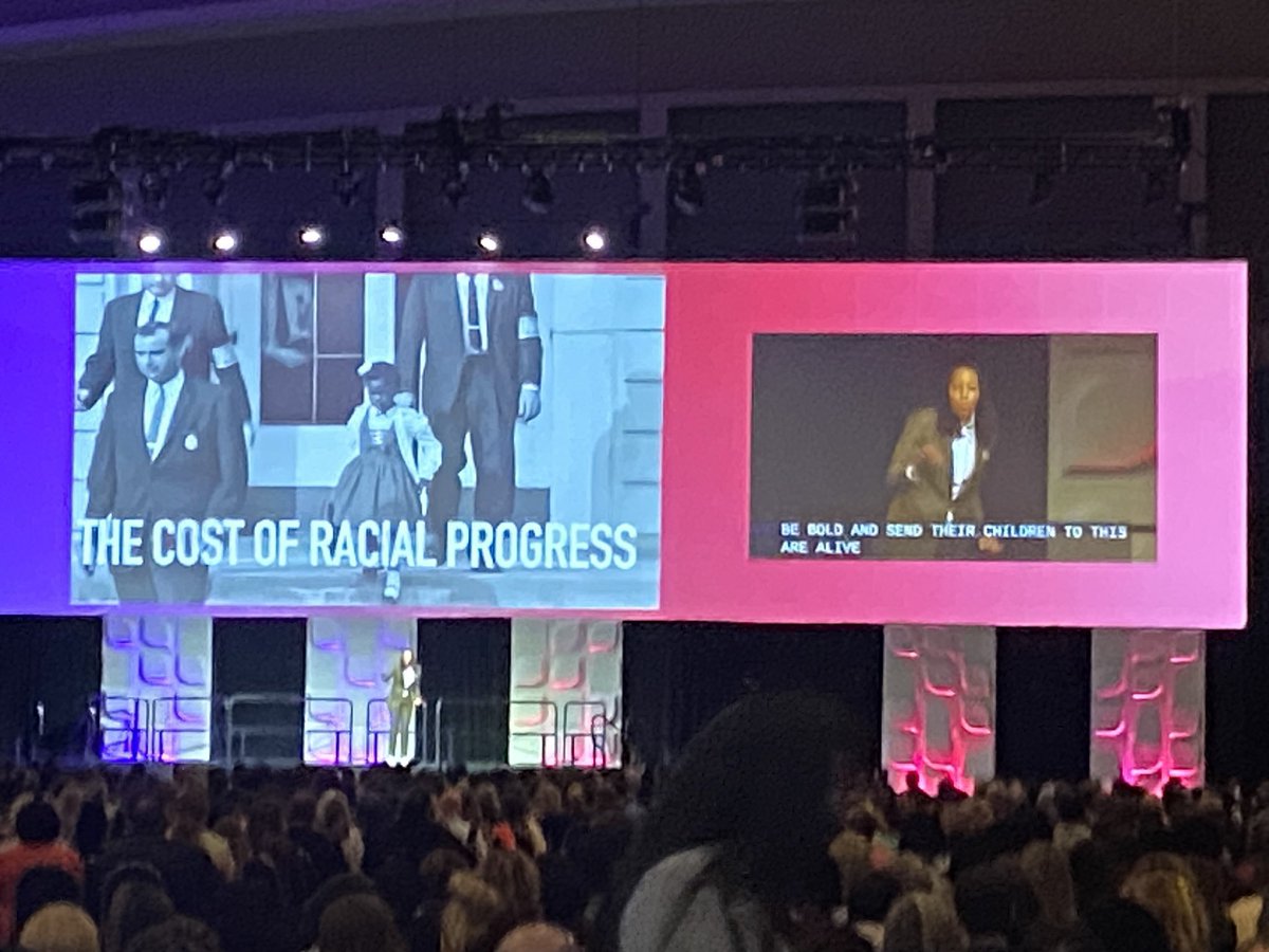 Great way to start the day! 15 rockstar educators attending ASCD National conference! Opening session inspired by powerful message from Dr. Love on how long it’s taking to overcome racism. Share WHO has formed our history to truly have joy &amp; pride of where we’re headed  #ASCD24
