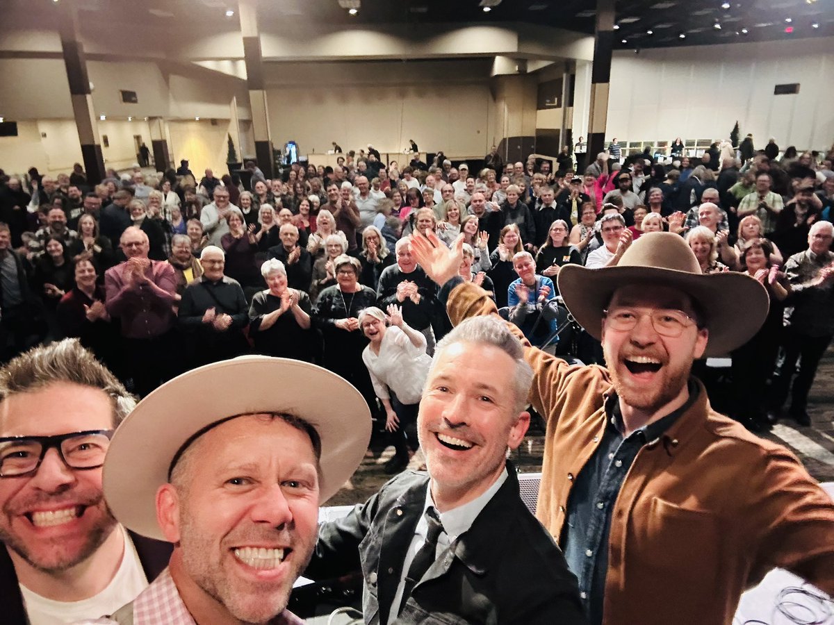 Saskatoon! Thk you for a crazy fun night. That was the biggest audience on the Piano Men Tour so far-so much joy at TCU Place. Tonight we head to Regina & Darke Hall is SOLD OUT! Can’t wait to give @RoyalWood a royal Queen City home town welcome! Sunday, up to Prince Albert