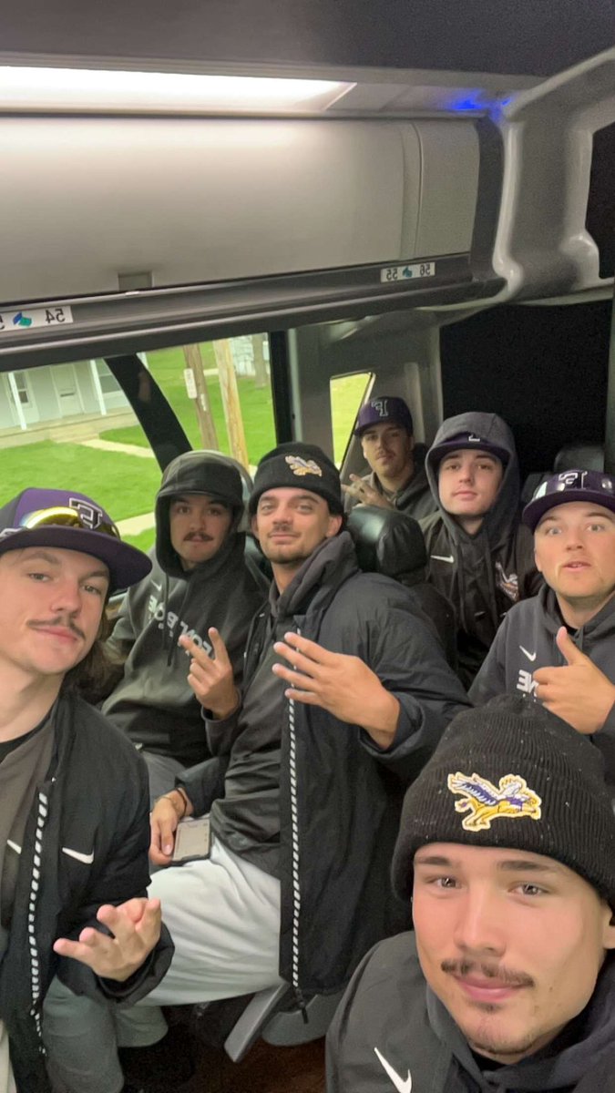 Griffs waiting for the Battle Bus to land at Westminster!