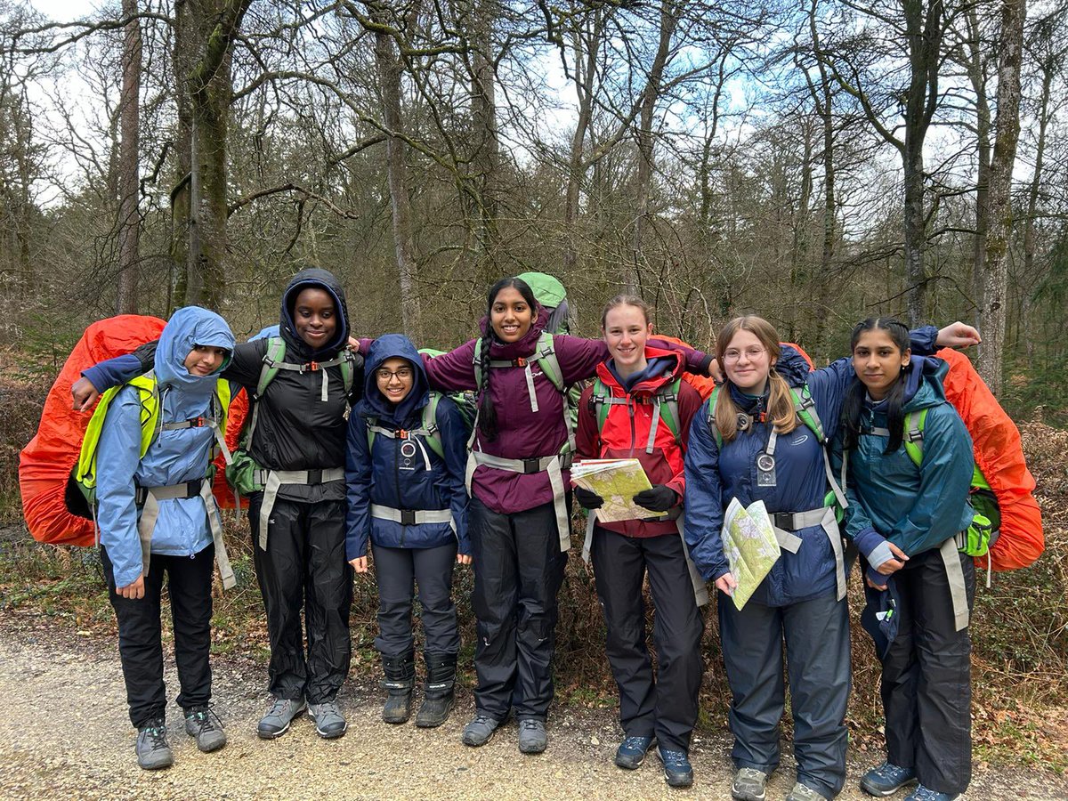 More groups spotted out and about on our Silver DofE Practice Expedition today @theabbeyschool